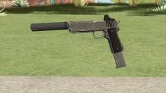 Heavy Pistol GTA V (Platinum) Suppressor V2 para GTA San Andreas