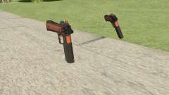 Heavy Pistol GTA V (Orange) Base V1 para GTA San Andreas