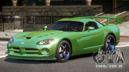Dodge Viper SRT Drift para GTA 4