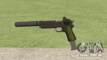 Heavy Pistol GTA V (Green) Suppressor V2 para GTA San Andreas