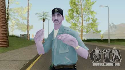 Purple Policeman para GTA San Andreas