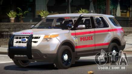 Ford Explorer Police V2.1 para GTA 4
