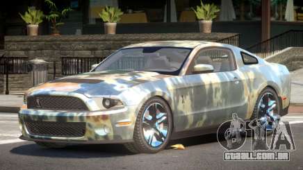 Shelby GT500 V8 PJ5 Rusty para GTA 4