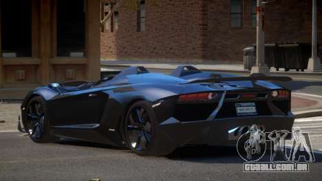 Lamborghini Aventador Spider SR para GTA 4