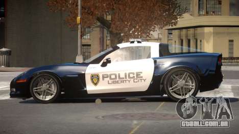Chevrolet Corvette LS Police para GTA 4