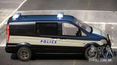Mercedes Benz Vito Police para GTA 4