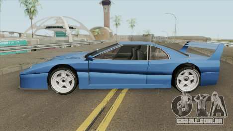 Turismo F40-GT (BlueRay) para GTA San Andreas