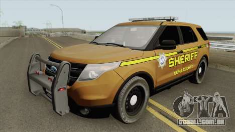 Ford Explorer 2012 (Bone County Sheriff) para GTA San Andreas