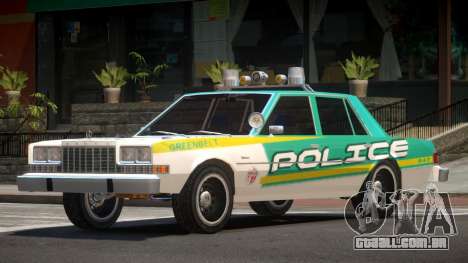 Dodge Diplomat Police V1.4 para GTA 4