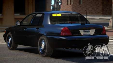 Ford Crown Victoria BE Police V1.1 para GTA 4