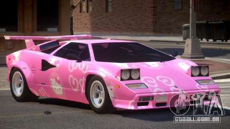 1985 Lamborghini Countach LP500 QV PJ4 para GTA 4