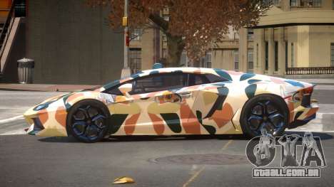 Lamborghini Aventador LP700 SR PJ2 para GTA 4