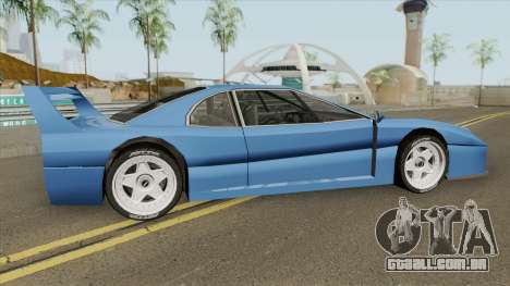 Turismo F40-GT (BlueRay) para GTA San Andreas