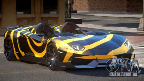 Lamborghini Aventador Spider SR PJ5 para GTA 4