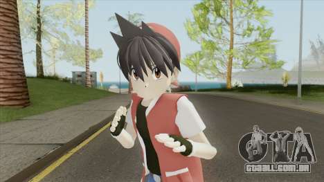 Trainer Red (Pokemon Adventures Manga) para GTA San Andreas