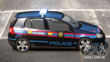 Volkswagen Golf V Police para GTA 4