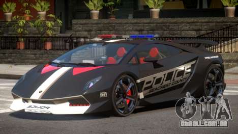 Lamborghini SE Police V1.3 para GTA 4