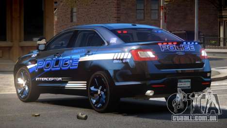 Ford Taurus Police V1.2 para GTA 4