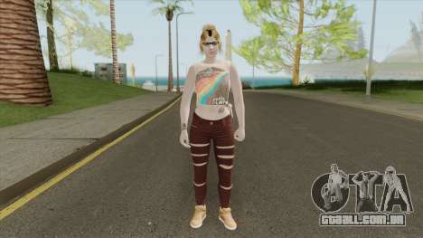 Random Female V3 (GTA Online) para GTA San Andreas