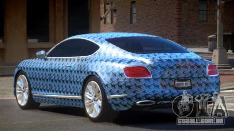 2013 Bentley Continental GT Speed PJ3 para GTA 4