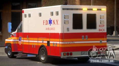 GMC C4500 Ambulance V1.2 para GTA 4