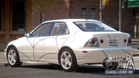 Lexus IS300 LS PJ5 para GTA 4