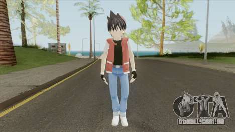 Trainer Red (Pokemon Adventures Manga) para GTA San Andreas