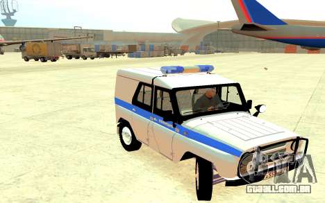 A Polícia UAZ 31512 para GTA 4