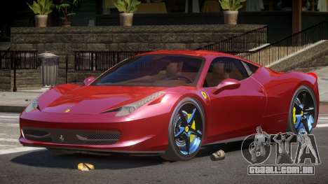 Ferrari 458 Italia V2.1 para GTA 4