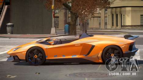 Lamborghini Aventador Spider SR PJ4 para GTA 4