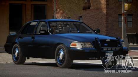 Ford Crown Victoria BE Police V1.1 para GTA 4
