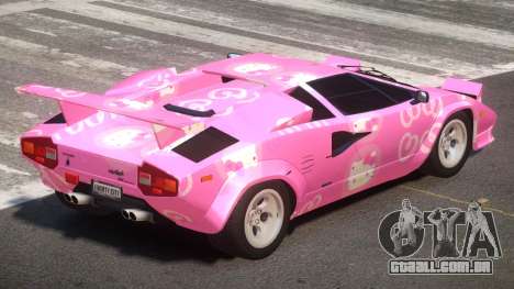 1985 Lamborghini Countach LP500 QV PJ4 para GTA 4