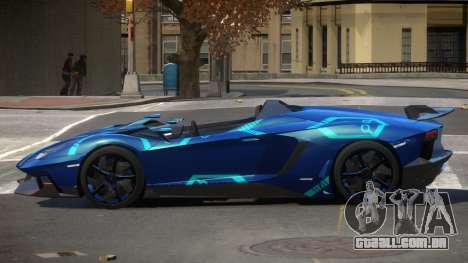 Lamborghini Aventador Spider SR PJ2 para GTA 4