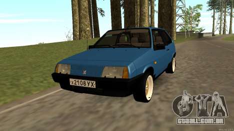 VAZ 2108 Czechoslovakia export ver.0.2 para GTA San Andreas