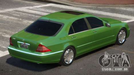 Mercedes Benz S600 V1.2 para GTA 4