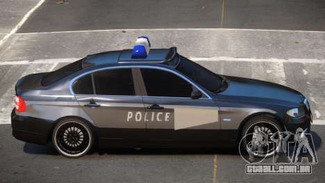 BMW 320i RS Police para GTA 4