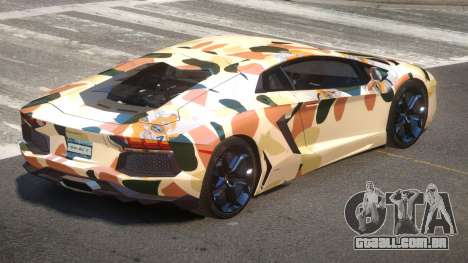 Lamborghini Aventador LP700 SR PJ2 para GTA 4