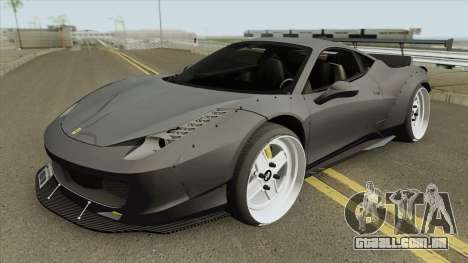 Ferrari 458 (LB-WALK) para GTA San Andreas