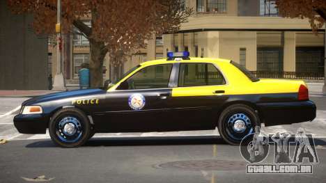 Ford Crown Victoria Florida Police para GTA 4