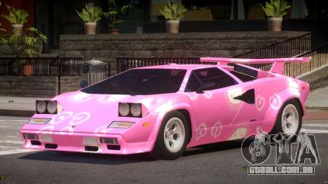 1985 Lamborghini Countach LP500 QV PJ4 para GTA 4