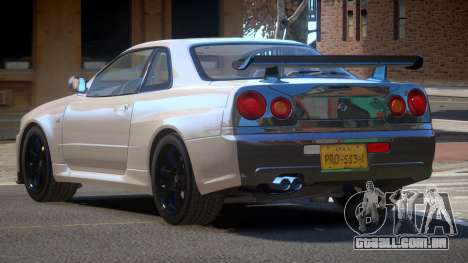 Nissan Skyline R34 E-Style PJ6 para GTA 4