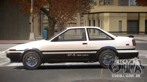 Toyota AE86 GT-S Coupe para GTA 4