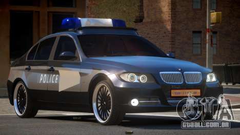 BMW 320i RS Police para GTA 4