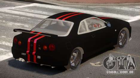 Nissan Skyline R34 SR para GTA 4