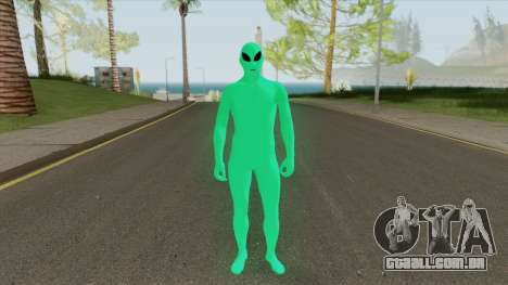 Green Alien Bodysuit (GTA Online) para GTA San Andreas