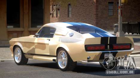 1968 Shelby GT500 PJ1 para GTA 4