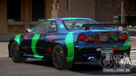 Nissan Skyline R34 L-Tuned PJ5 para GTA 4