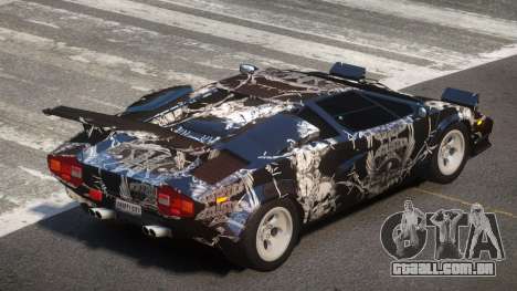 1985 Lamborghini Countach LP500 QV PJ5 para GTA 4