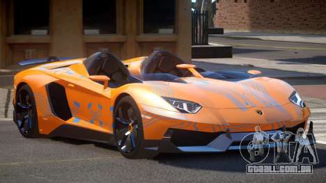 Lamborghini Aventador Spider SR PJ4 para GTA 4
