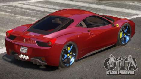 Ferrari 458 Italia V2.1 para GTA 4